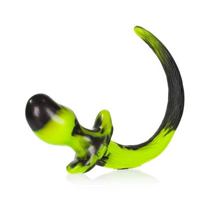 OXBALLS BEAGLE, puppy tail buttplug, ACID SWIRL, Medium