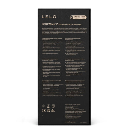 Lelo Loki Wave 2 Base Blue