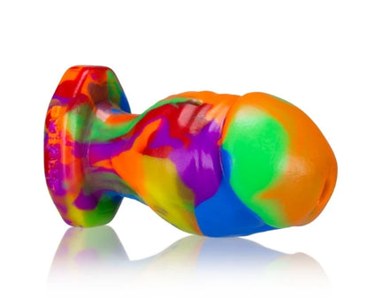 OXBALLS HONCHO-1, buttplug, RAINBOW, Small