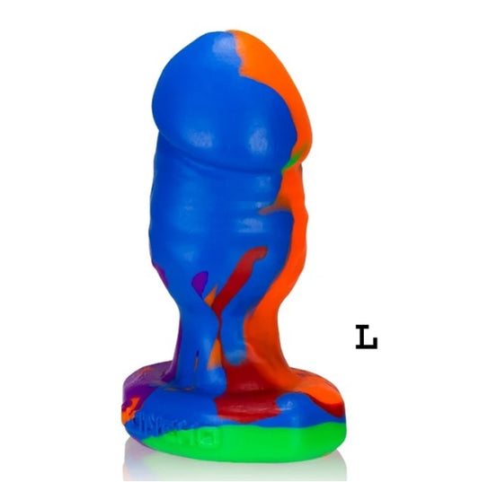 OXBALLS HONCHO-3, buttplug, RAINBOW, Large