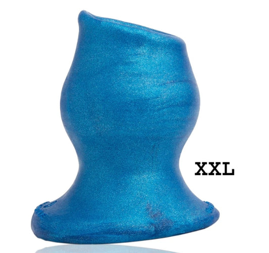 OXBALLS PIGHOLE MORPH-5, hollow plug, BLUEBALLS, XX-Large