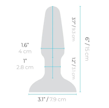 b-Vibe RIMMING PLUG 2 | TEAL