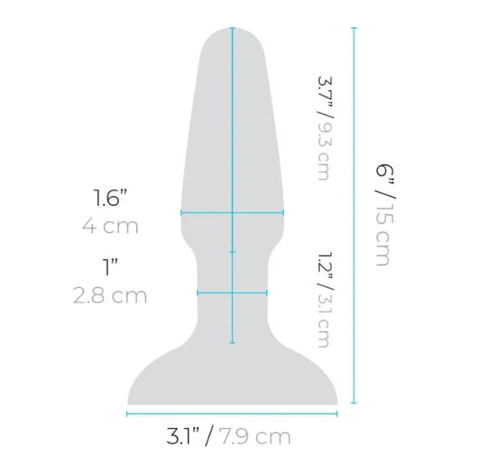 b-Vibe RIMMING PLUG 2 | TEAL