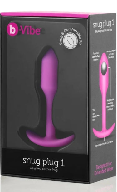 b-Vibe SNUG PLUG 1 | FUCHSIA