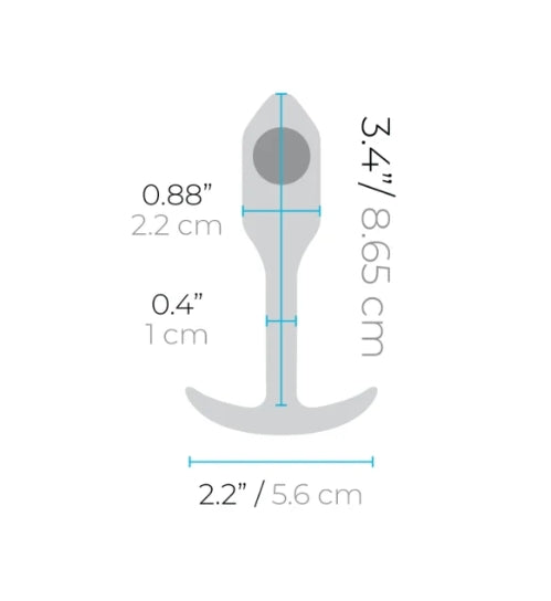 b-Vibe SNUG PLUG 1 | FUCHSIA