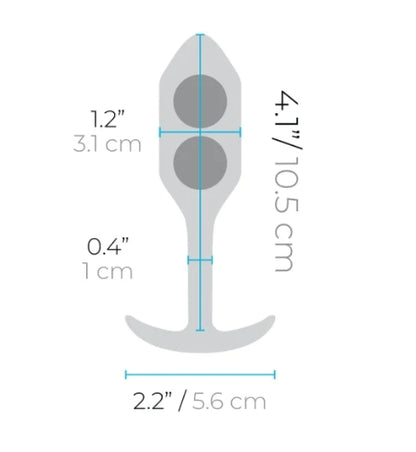 b-Vibe SNUG PLUG 2 | BLACK