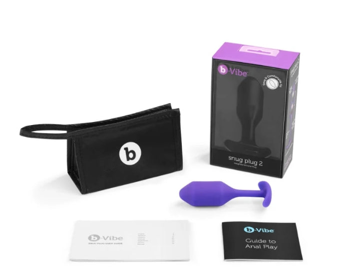 b-Vibe SNUG PLUG 2 | PURPLE