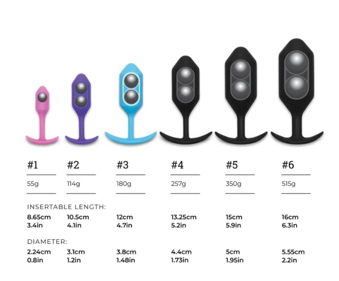 b-Vibe SNUG PLUG 2 | PURPLE