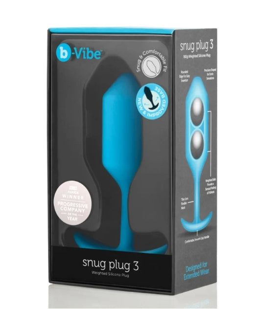 b-Vibe SNUG PLUG 3 | TEAL