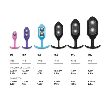 b-Vibe SNUG PLUG 3 | TEAL