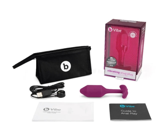 b-Vibe VIBRATING SNUG PLUG 2 | ROSE