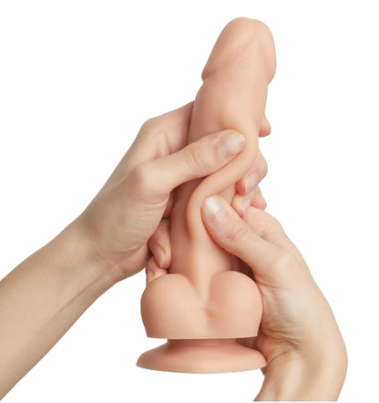 STRAP-ON-ME SLIDING SKIN REALISTIC DILDO VANILLA L