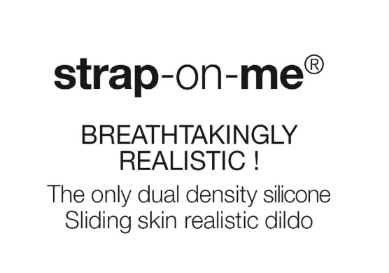 STRAP-ON-ME SLIDING SKIN REALISTIC DILDO VANILLA L