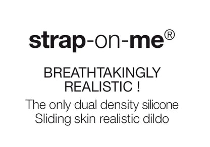 STRAP-ON-ME SLIDING SKIN REALISTIC DILDO VANILLA L
