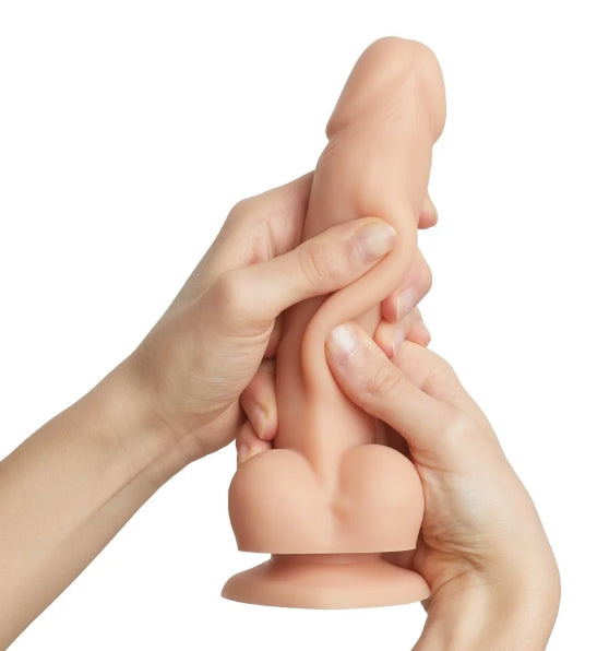 STRAP-ON-ME SLIDING SKIN REALISTIC DILDO VANILLA XXL