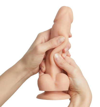 STRAP-ON-ME SLIDING SKIN REALISTIC DILDO VANILLA XXL
