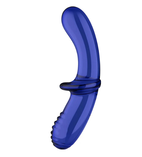 Satisfyer Double Crystal - Light Blue