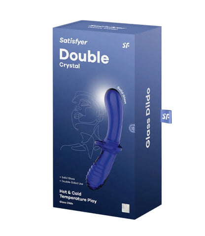 Satisfyer Double Crystal - Light Blue