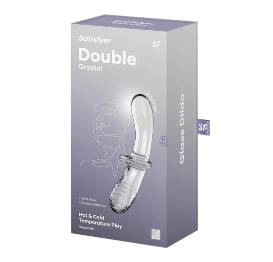 Satisfyer Double Crystal - Transparent