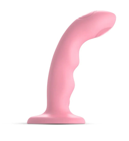 STRAP-ON-ME TAPPING DILDO WAVE - CORAL PINK