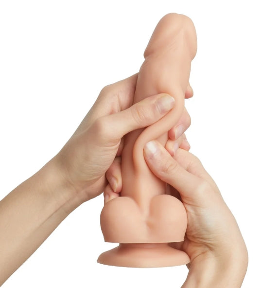 STRAP-ON-ME SLIDING SKIN REALISTIC DILDO VANILLA XL