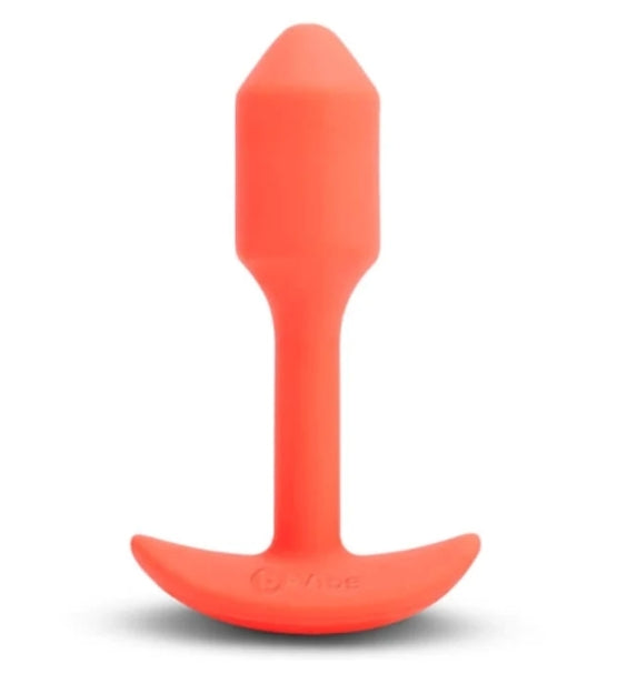 b-Vibe VIBRATING SNUG PLUG | S | ORANGE