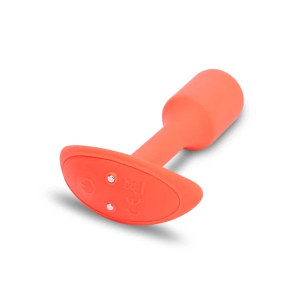 b-Vibe VIBRATING SNUG PLUG | S | ORANGE