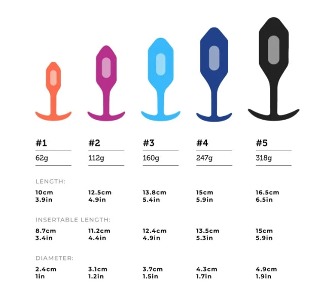 b-Vibe VIBRATING SNUG PLUG | S | ORANGE