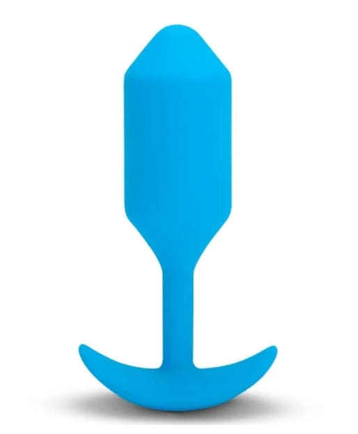 b-Vibe VIBRATING SNUG PLUG | L | BLUE