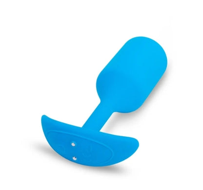 b-Vibe VIBRATING SNUG PLUG | L | BLUE