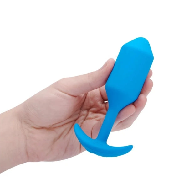 b-Vibe VIBRATING SNUG PLUG | L | BLUE