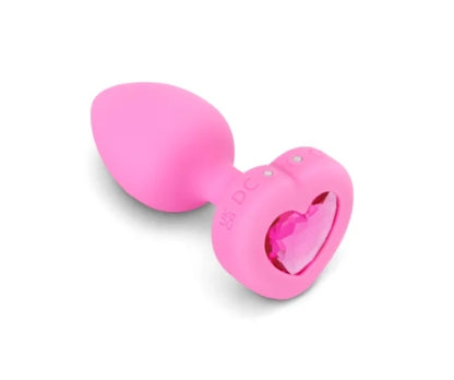b-Vibe VIBRATING HEART PLUG S/M