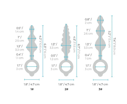 b-Vibe BEADED BUTTIES BUNDLE
