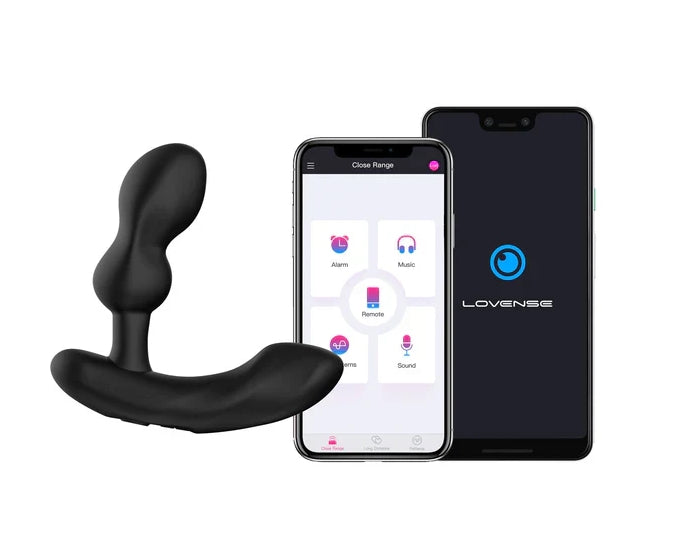 Lovense EDGE 2 BLUETOOTH PROSTATE MASSAGER - BLACK