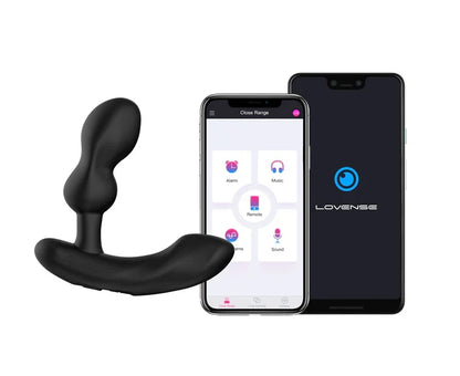 Lovense EDGE 2 BLUETOOTH PROSTATE MASSAGER - BLACK
