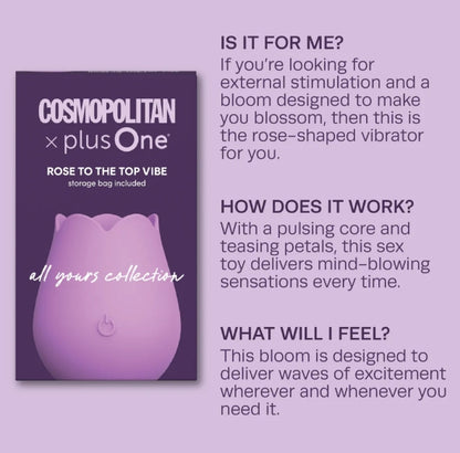 plusOne Rose To The Top Vibe - Cosmo