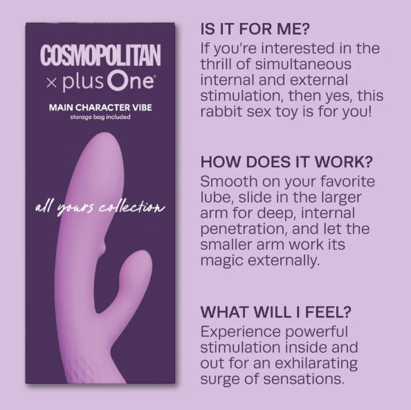plusOne Main Character Vibe - Cosmo