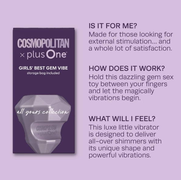 plusOne Girls Best Gem Vibe - Cosmo