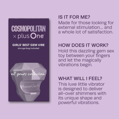 plusOne Girls Best Gem Vibe - Cosmo