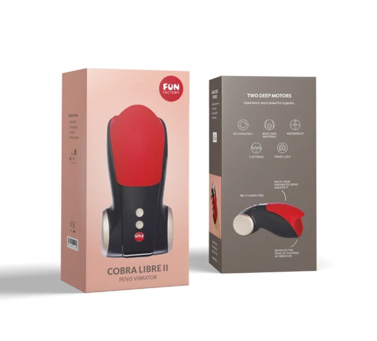 Fun Factory COBRA LIBRE II Red/Black
