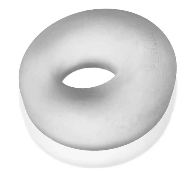 OXBALLS BIGGER OX, thicker bulge maker super mega-stretch cockring - CLEAR ICE