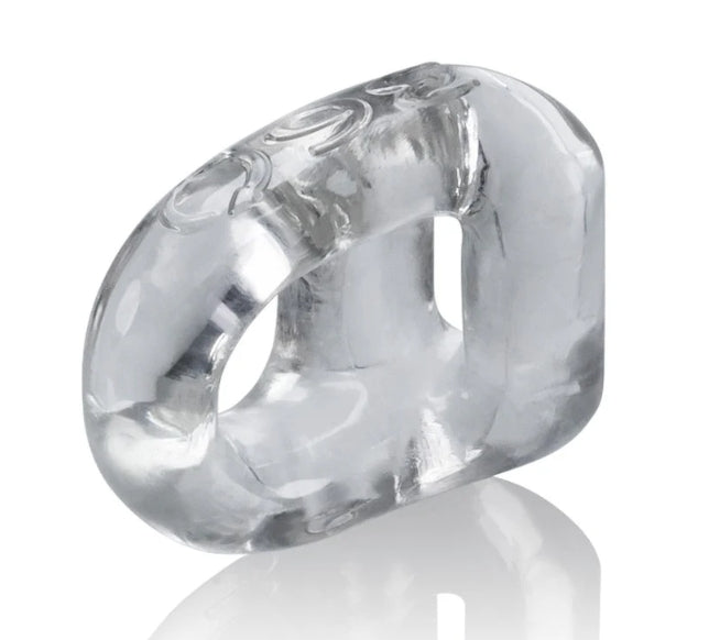 OXBALLS 360, Dual use cockring - CLEAR
