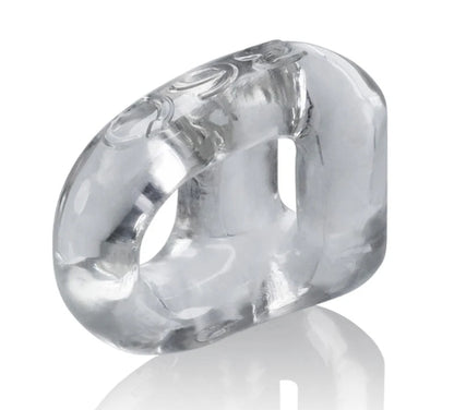 OXBALLS 360, Dual use cockring - CLEAR
