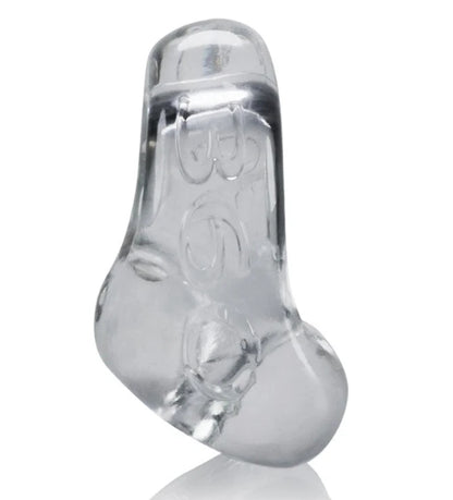 OXBALLS 360, Dual use cockring - CLEAR