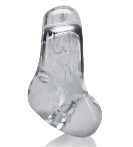 OXBALLS 360, Dual use cockring - CLEAR