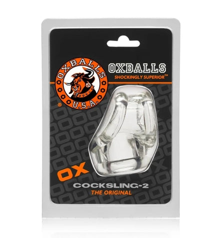 OXBALLS COCKSLING-2, sling - CLEAR