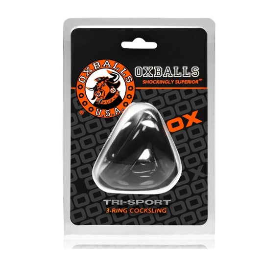OXBALLS TRI-SPORT, cocksling - BLACK
