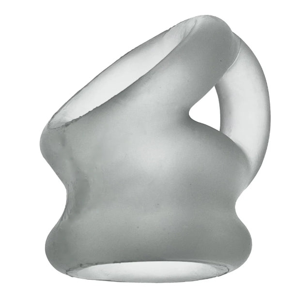 OXBALLS TRI-SQUEEZE, cocksling & ballstretcher - CLEAR ICE