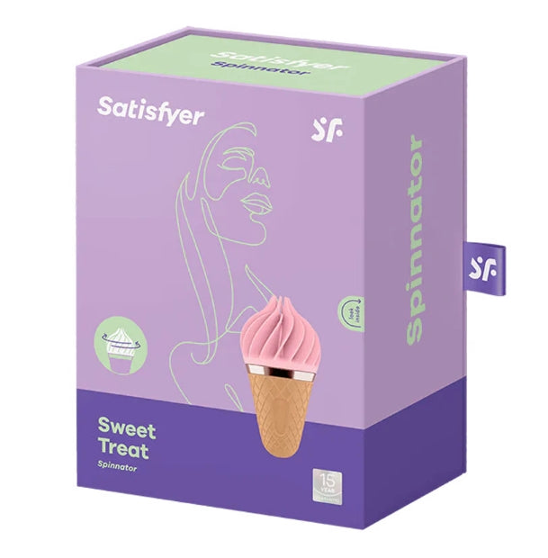 Satisfyer Sweet Treat - Pink/Brown