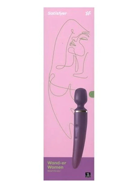 Satisfyer Wand-er Women - Purple, Gold